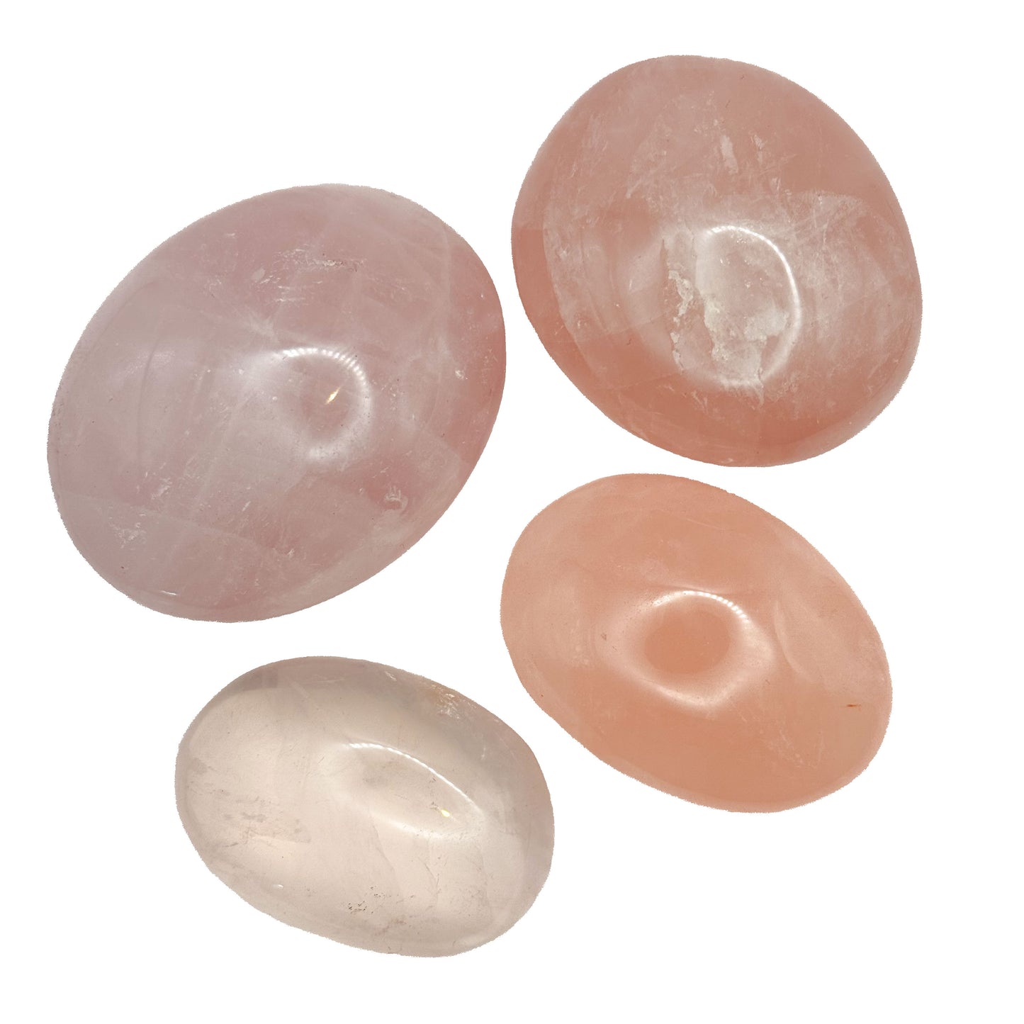 Rose Quartz Palm Stones