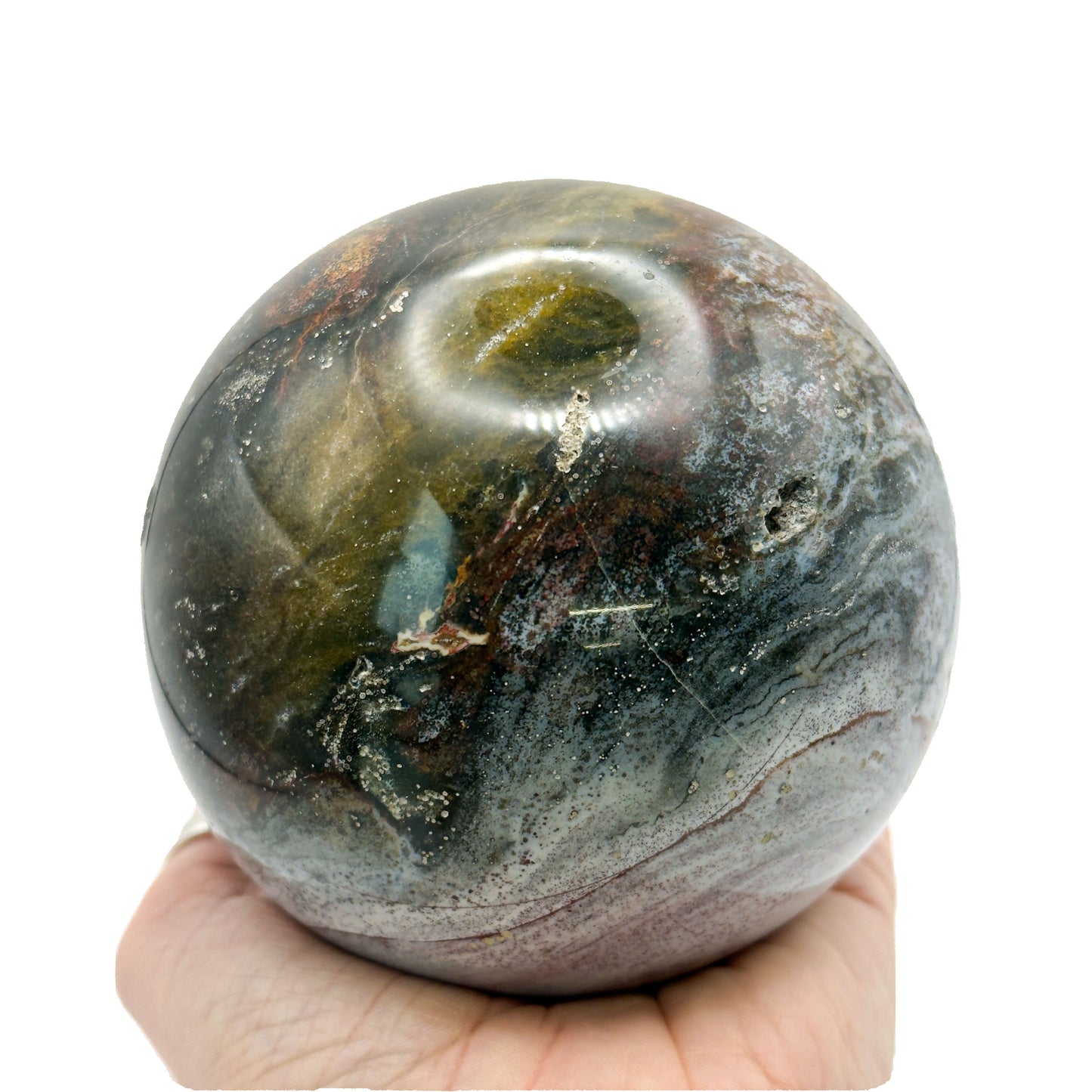 Ocean Jasper Spheres