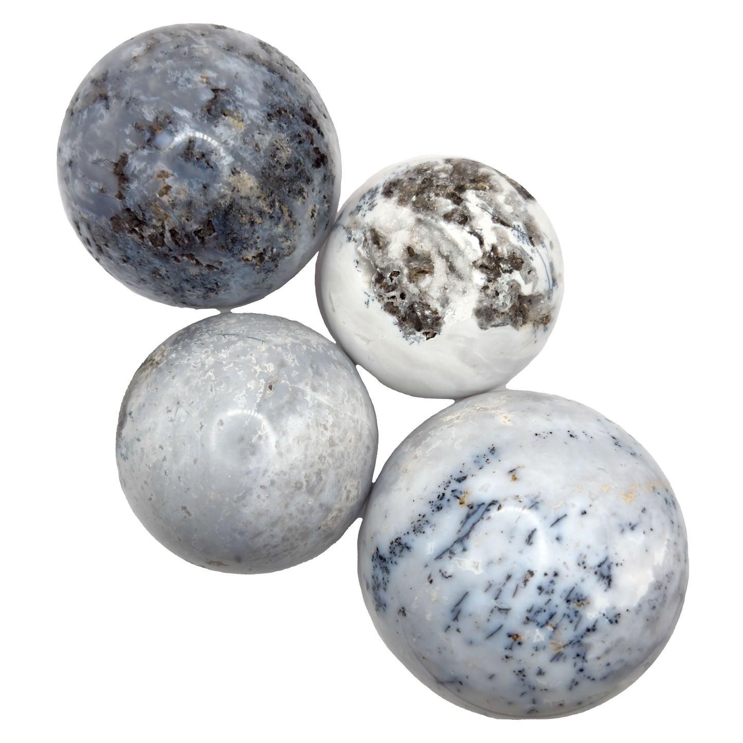 Dendritic Agate Spheres