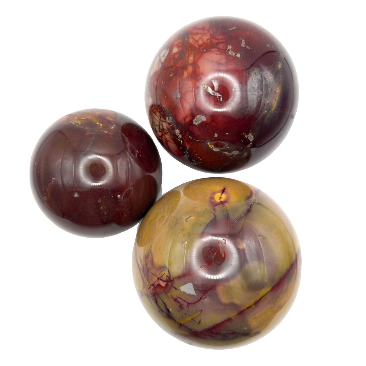 Mookaite Spheres
