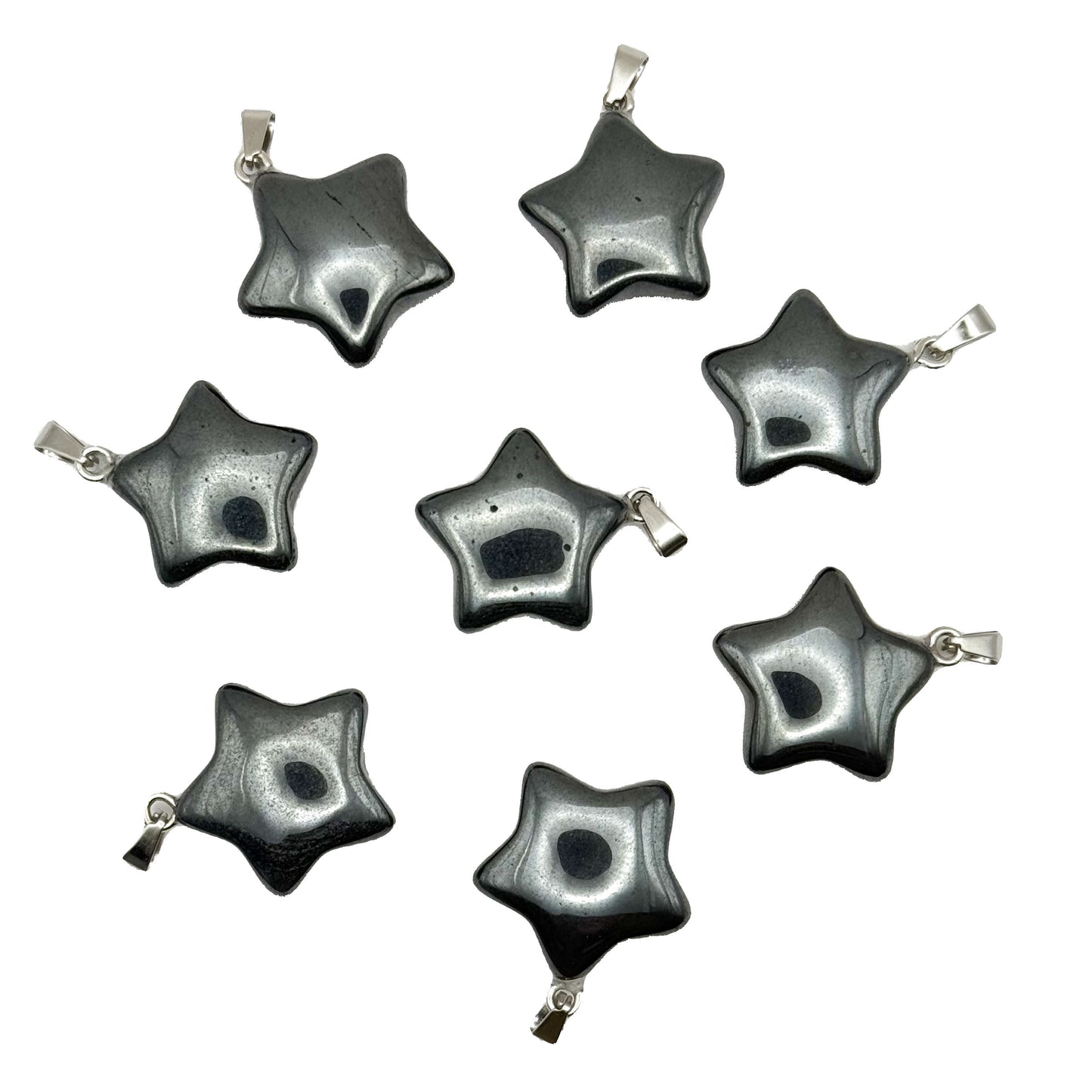 Hematite Star Pendant