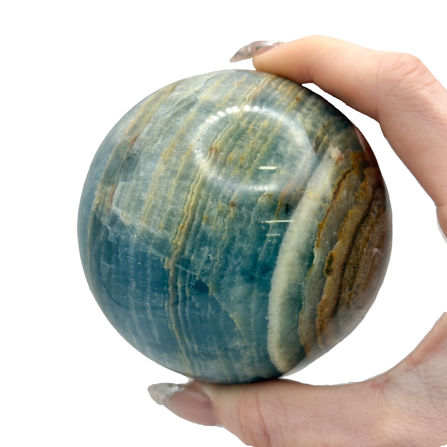 Blue Onyx Spheres