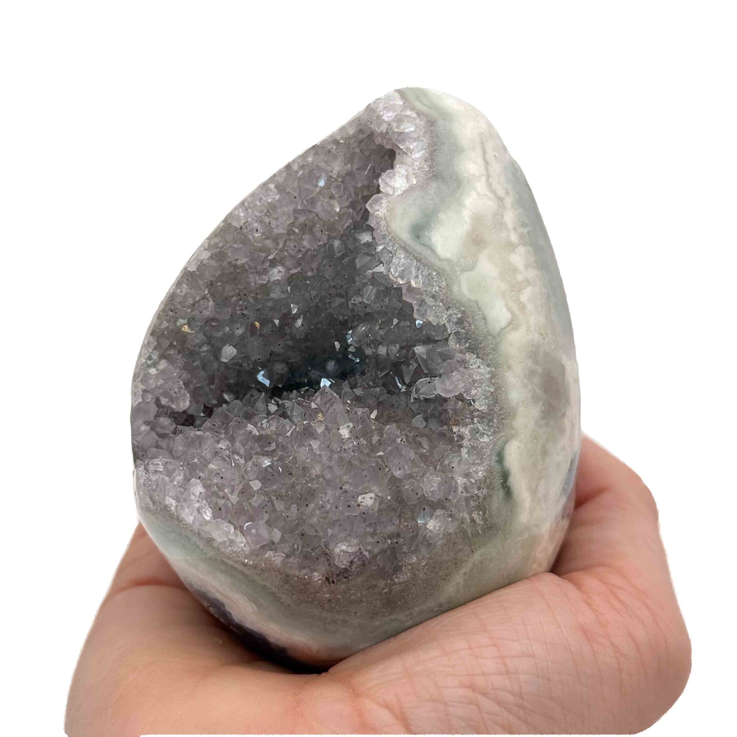 Agate Amethyst Eggs (Large)