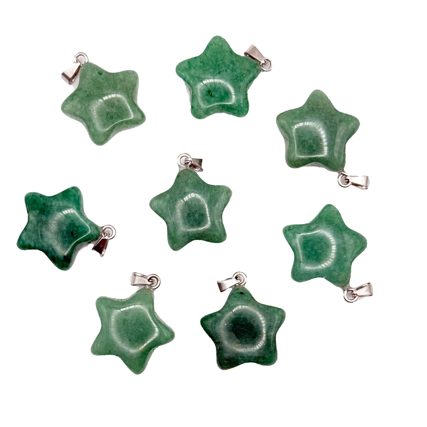 Green Aventurine Star Pendant