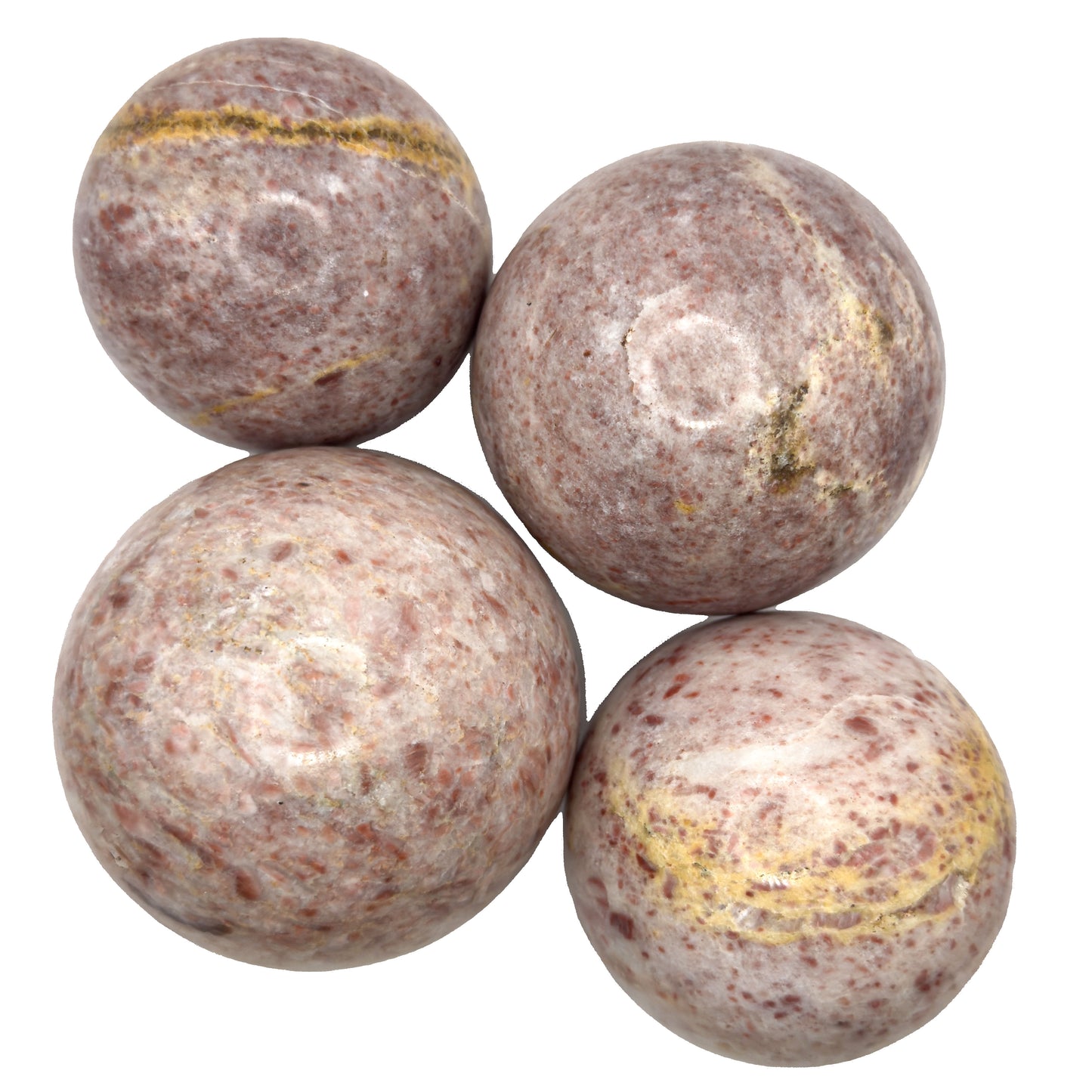 Strawberry Jaspar Spheres