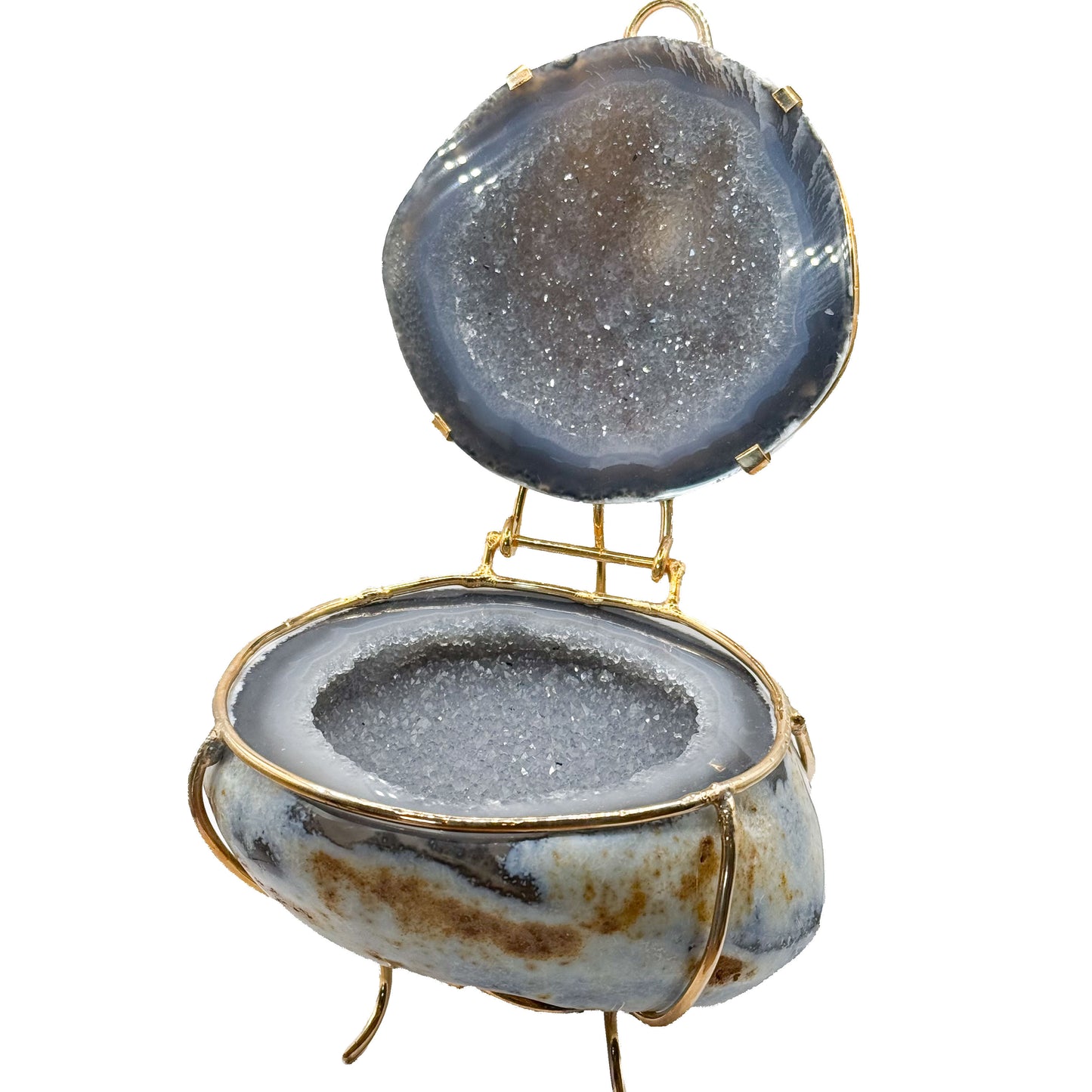 Agate Geode Boxes