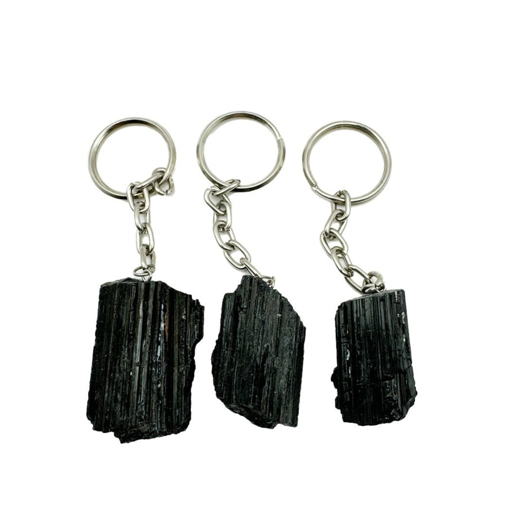 Black Tourmaline Keyring