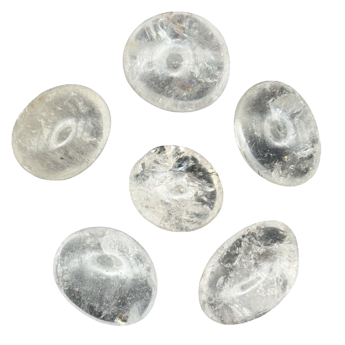 Clear Quartz Tumbles