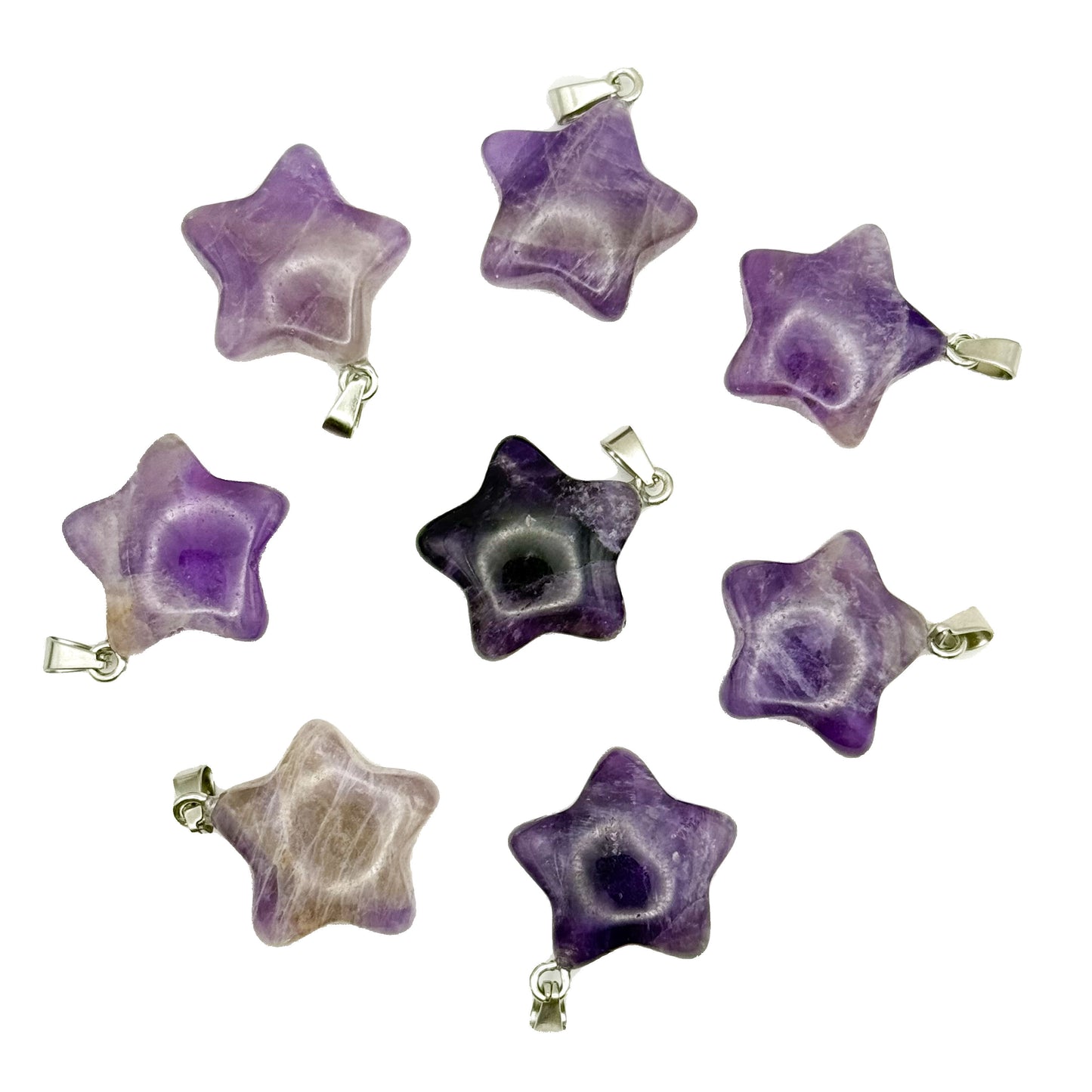 Amethyst Star Pendant