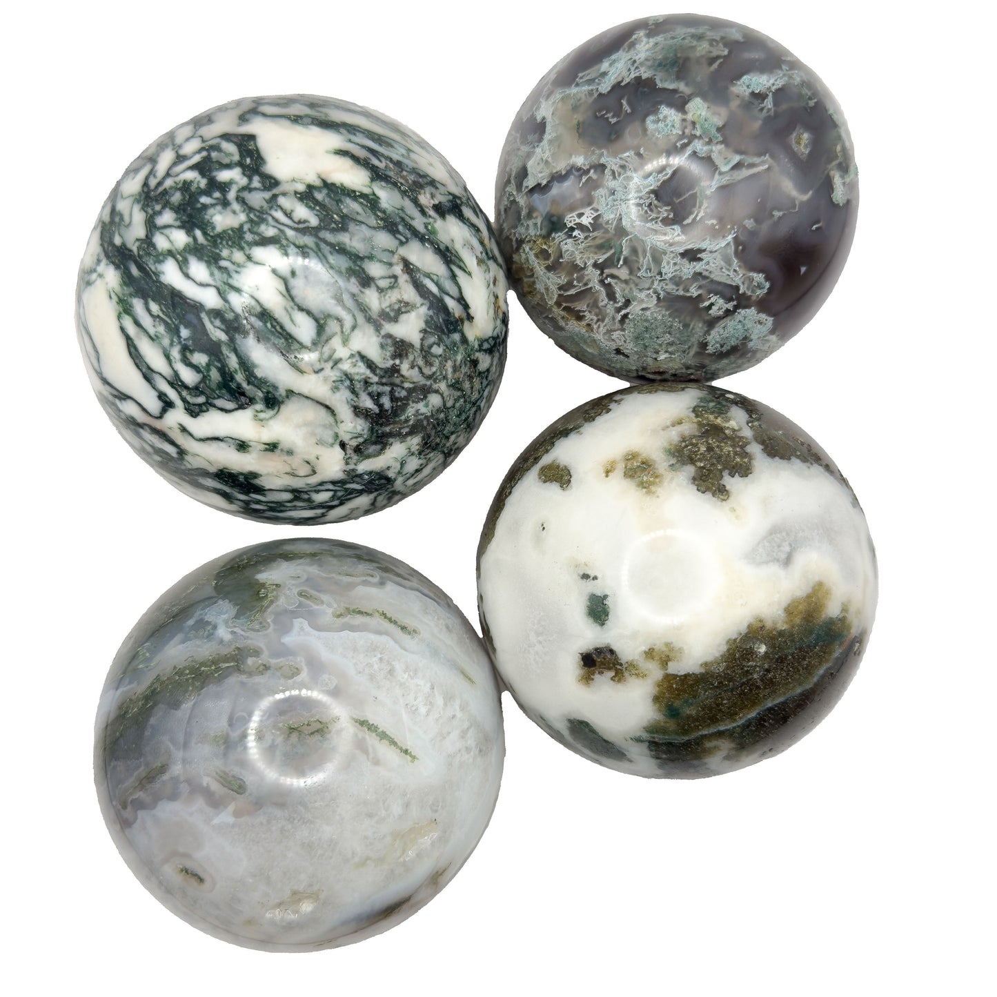 Moss Agate Sphere