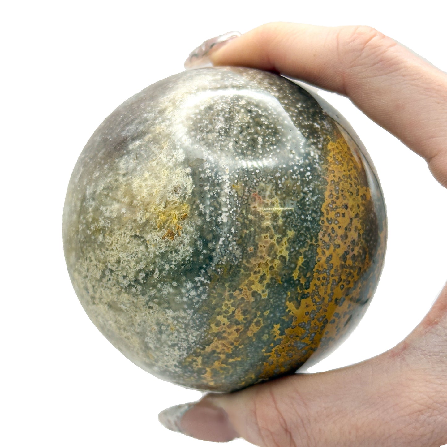 Ocean Jasper Spheres