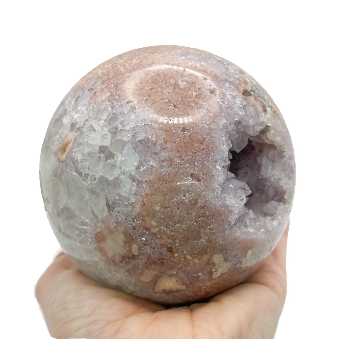 Pink Amethyst Spheres