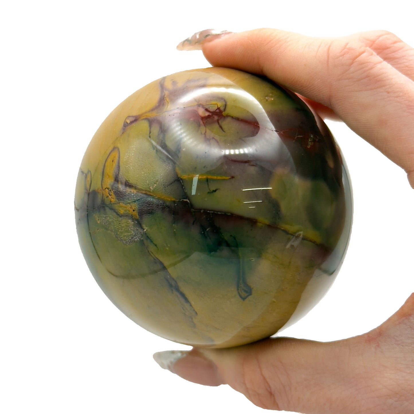 Mookaite Spheres
