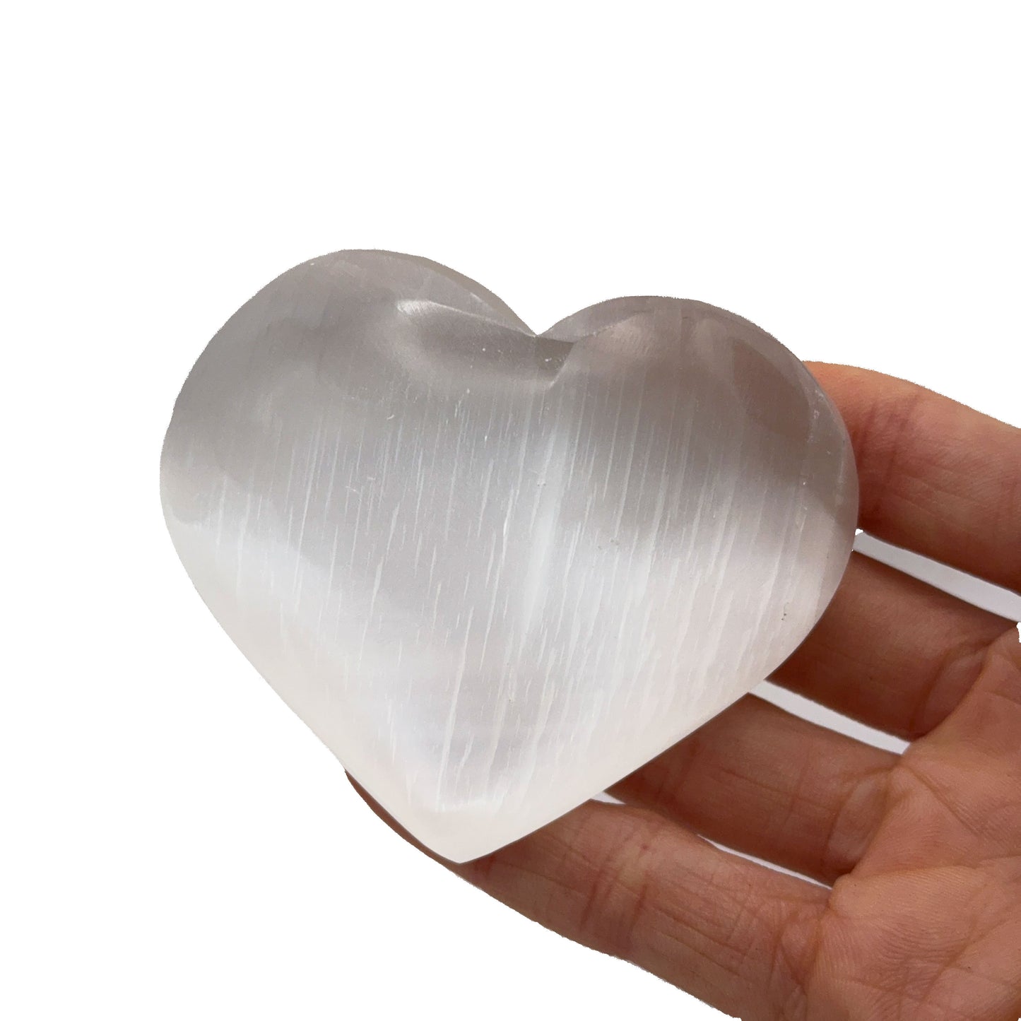 Selenite Hearts