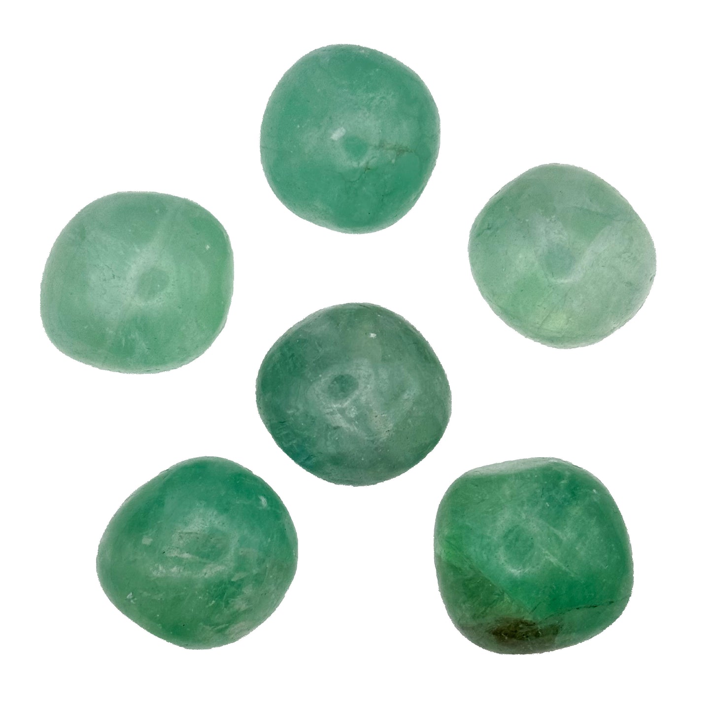 Green Fluorite Tumbles
