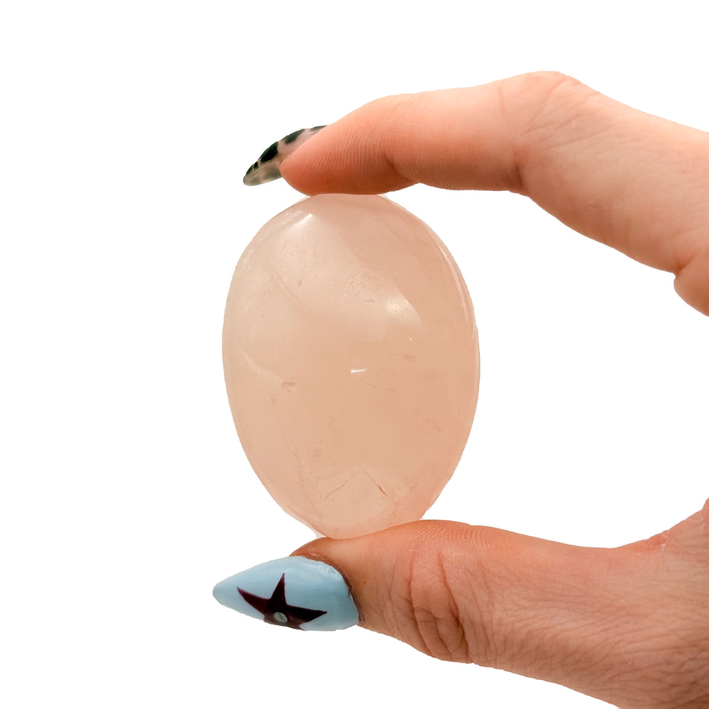 Rose Quartz Palm Stones