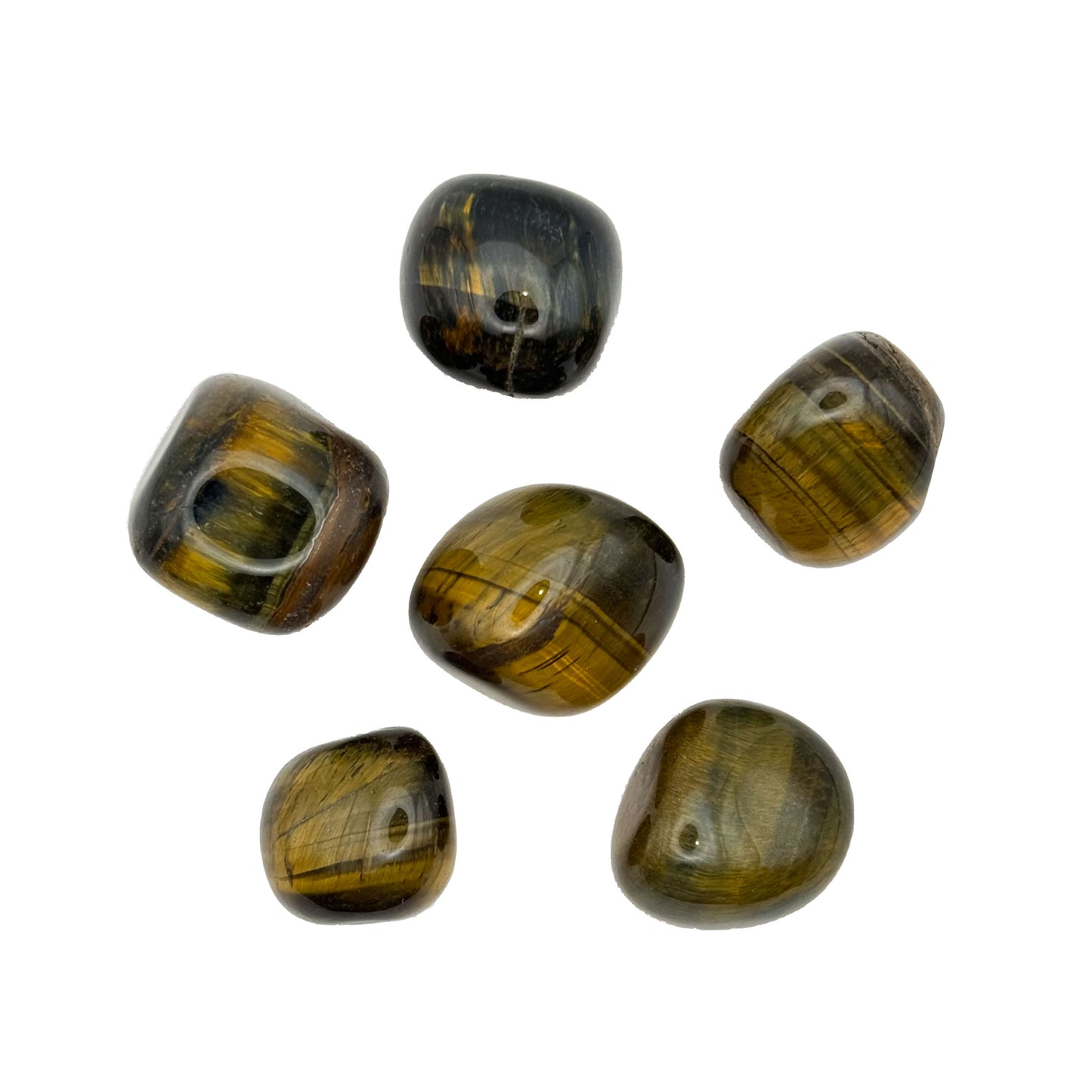 Blue Tigers Eye Tumbles