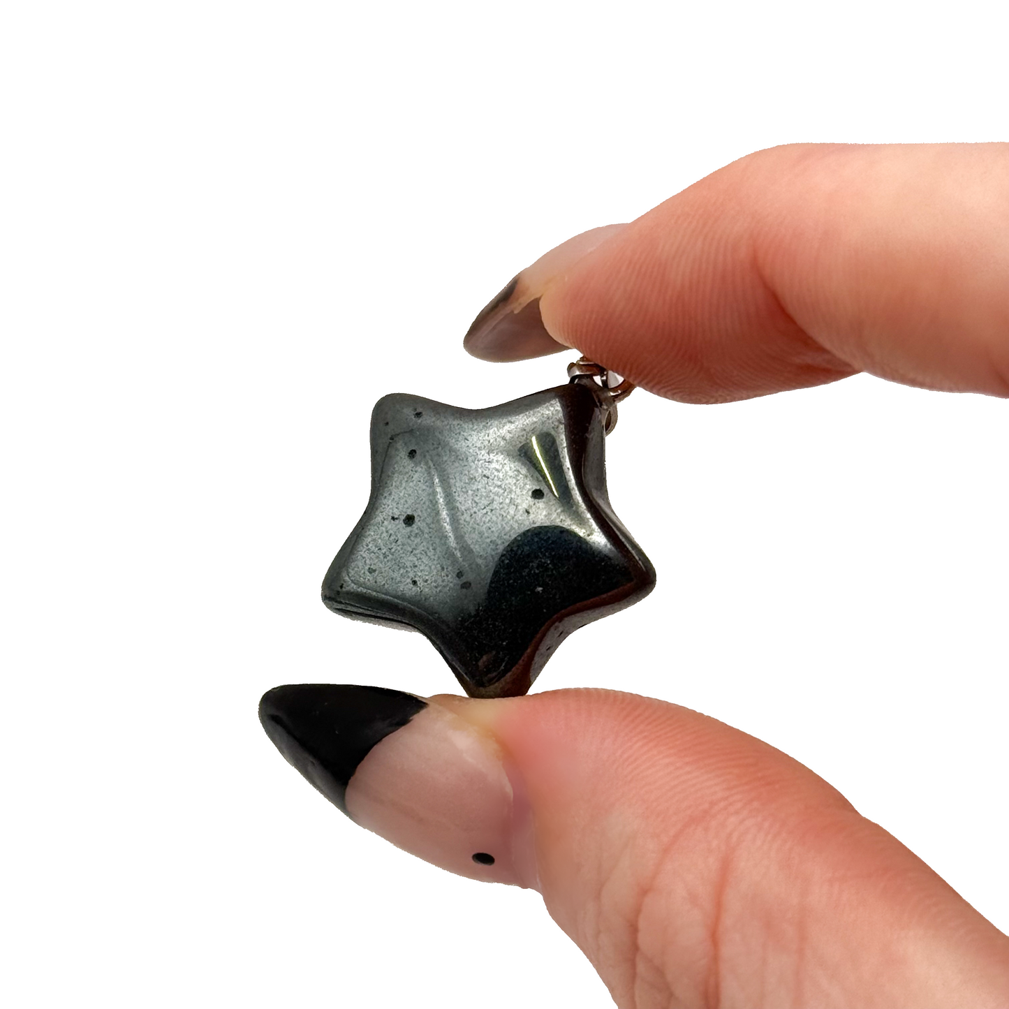 Hematite Star Pendant