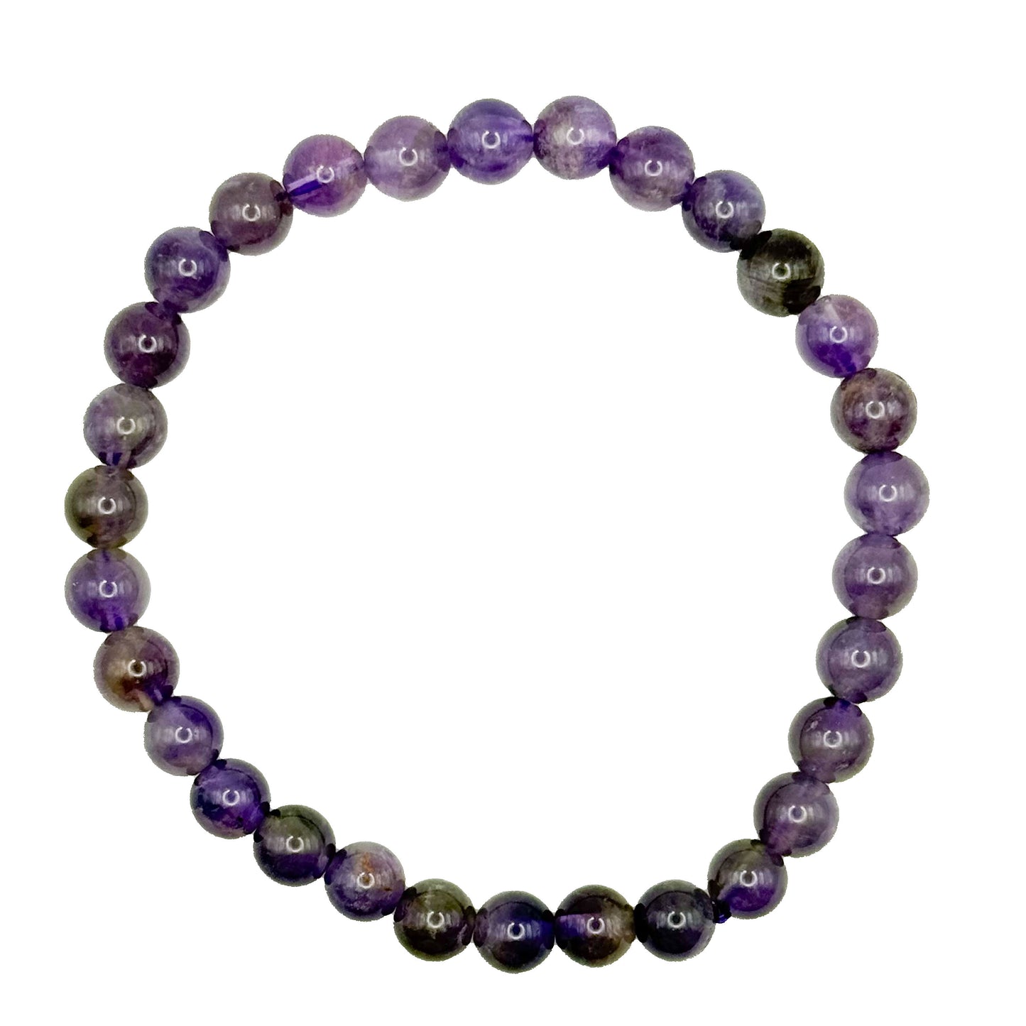 Amethyst Bracelet 6mm