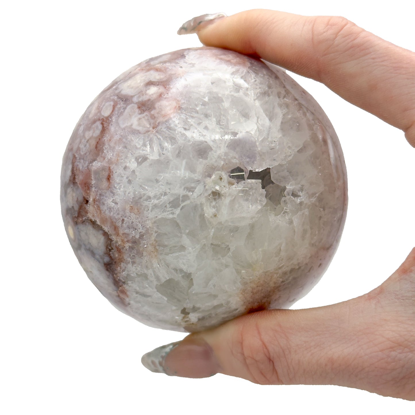 Pink Amethyst Spheres