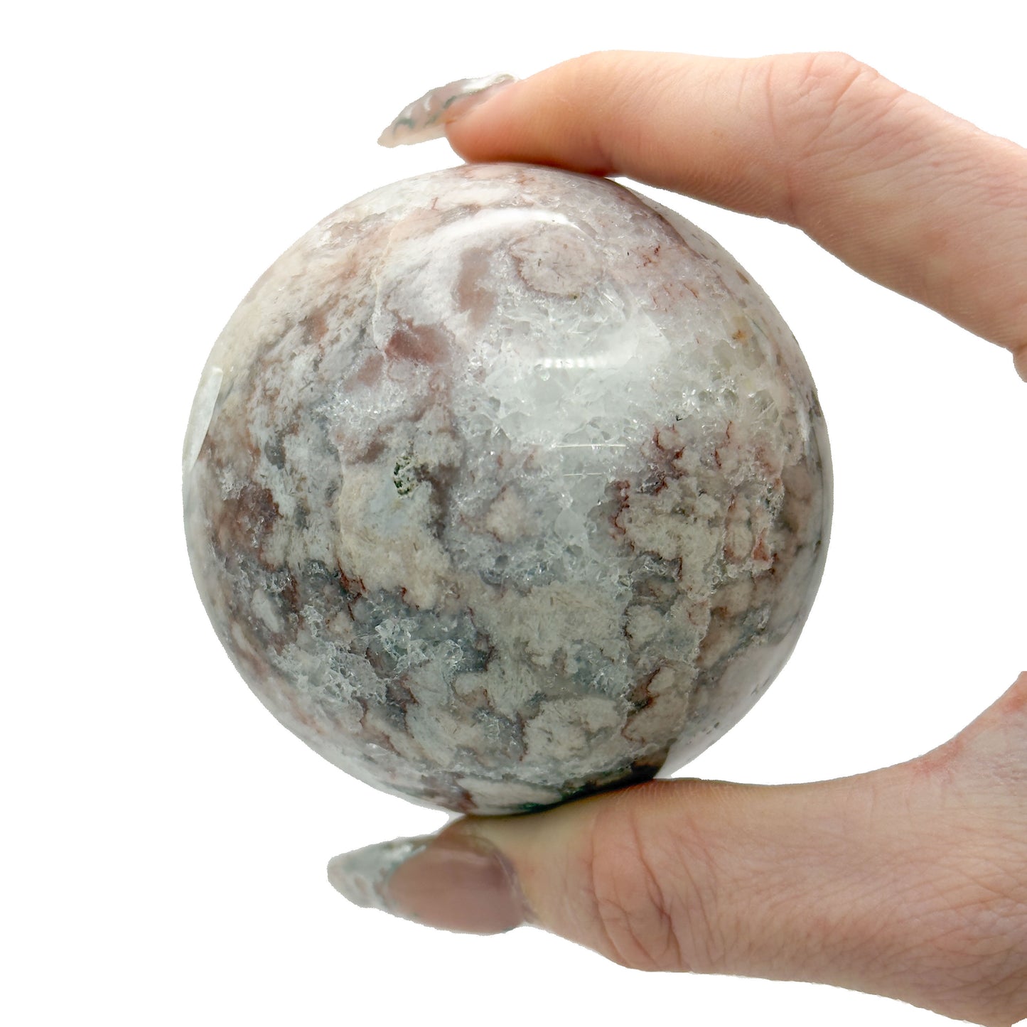 Pink Amethyst Spheres