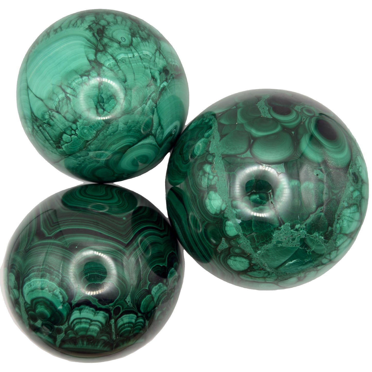 Malachite Spheres