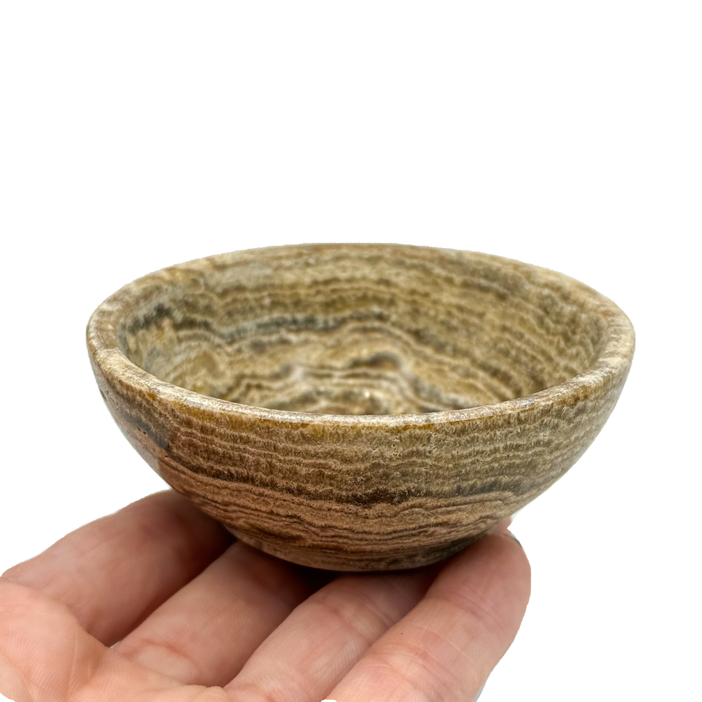 Chocolate Calcite MINI Bowl