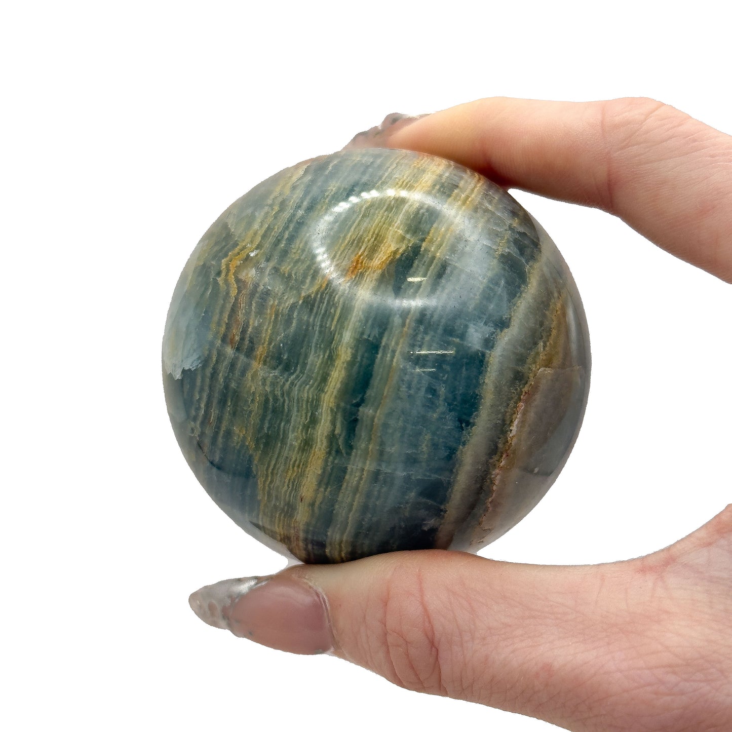 Blue Onyx Spheres