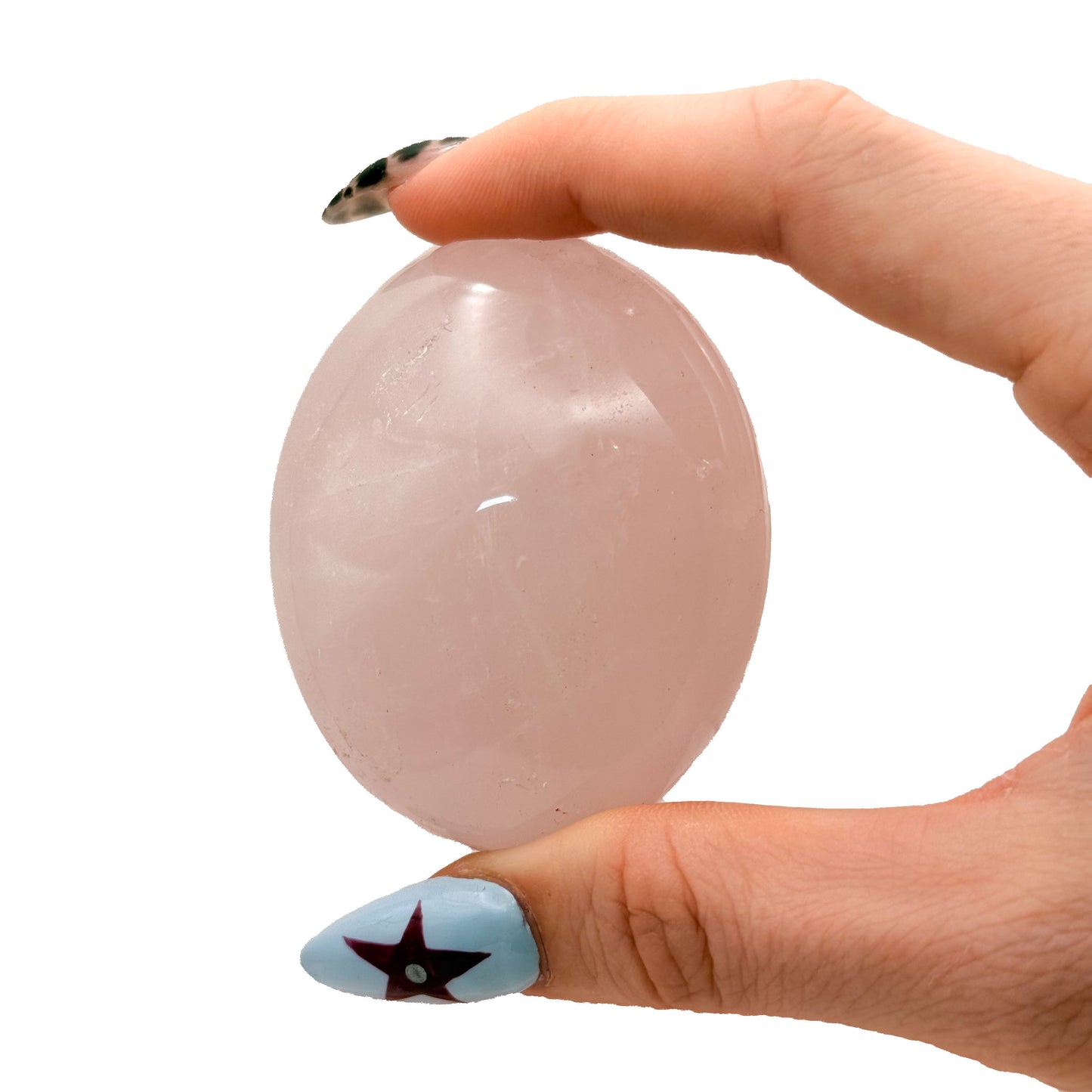 Rose Quartz Palm Stones