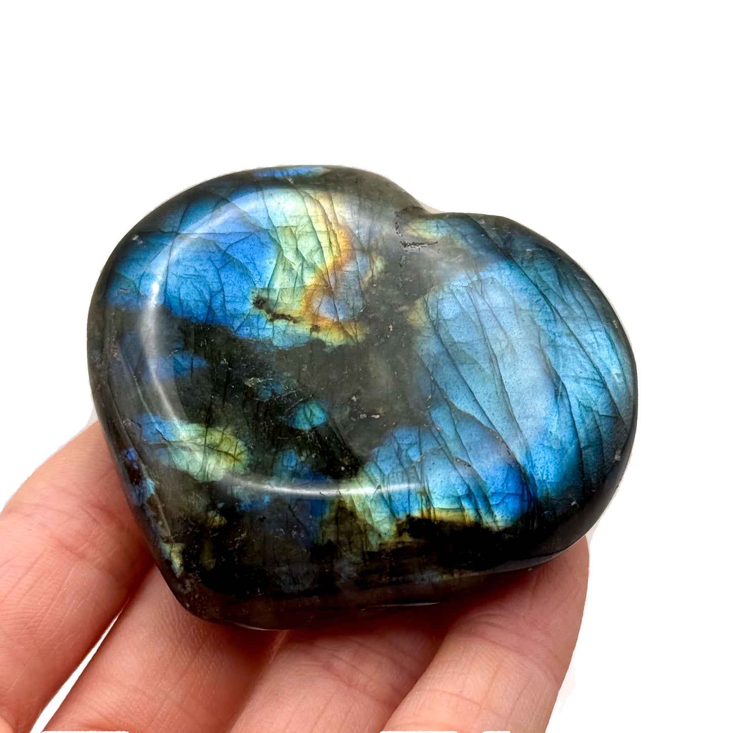 Labradorite Hearts