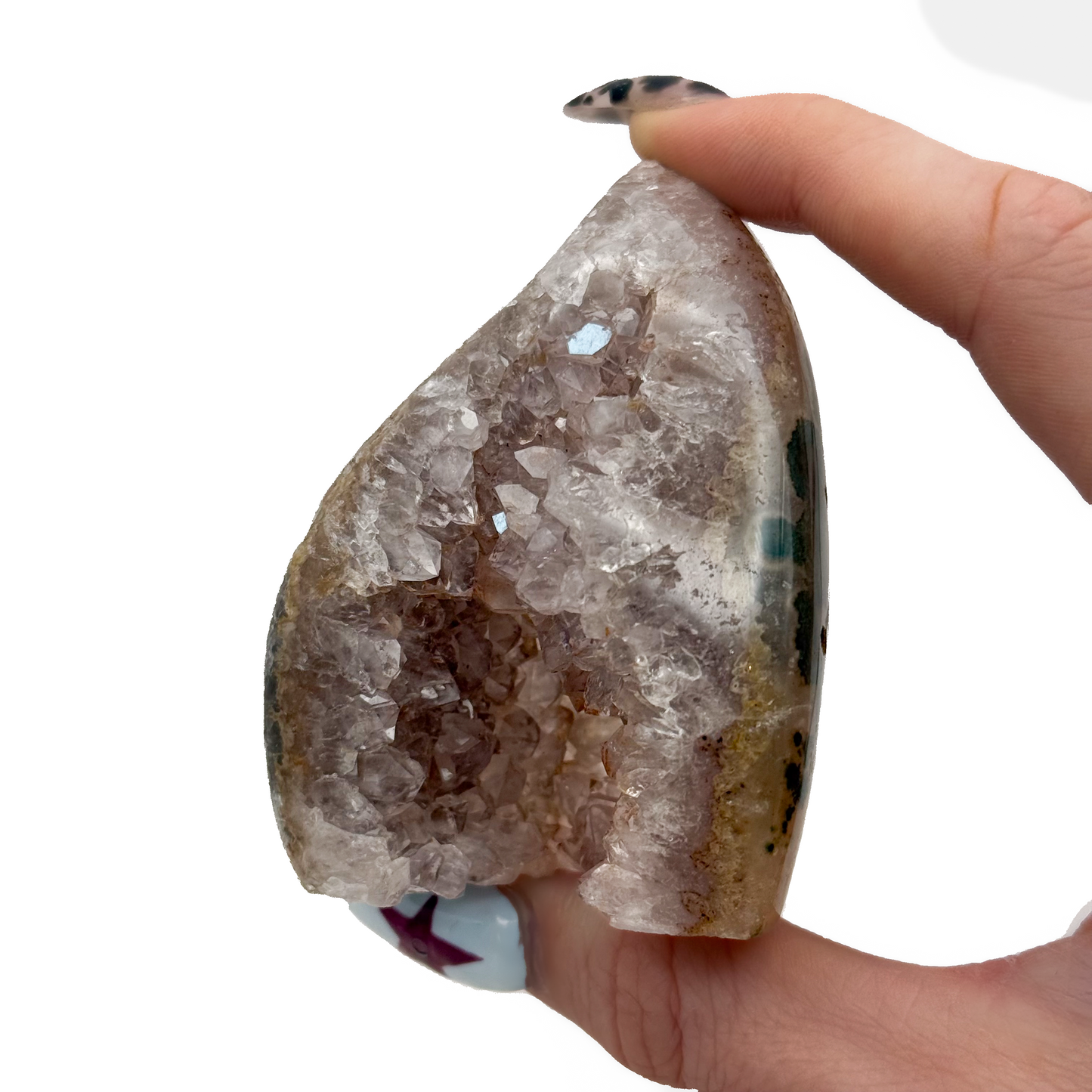 Agate Amethyst Flames