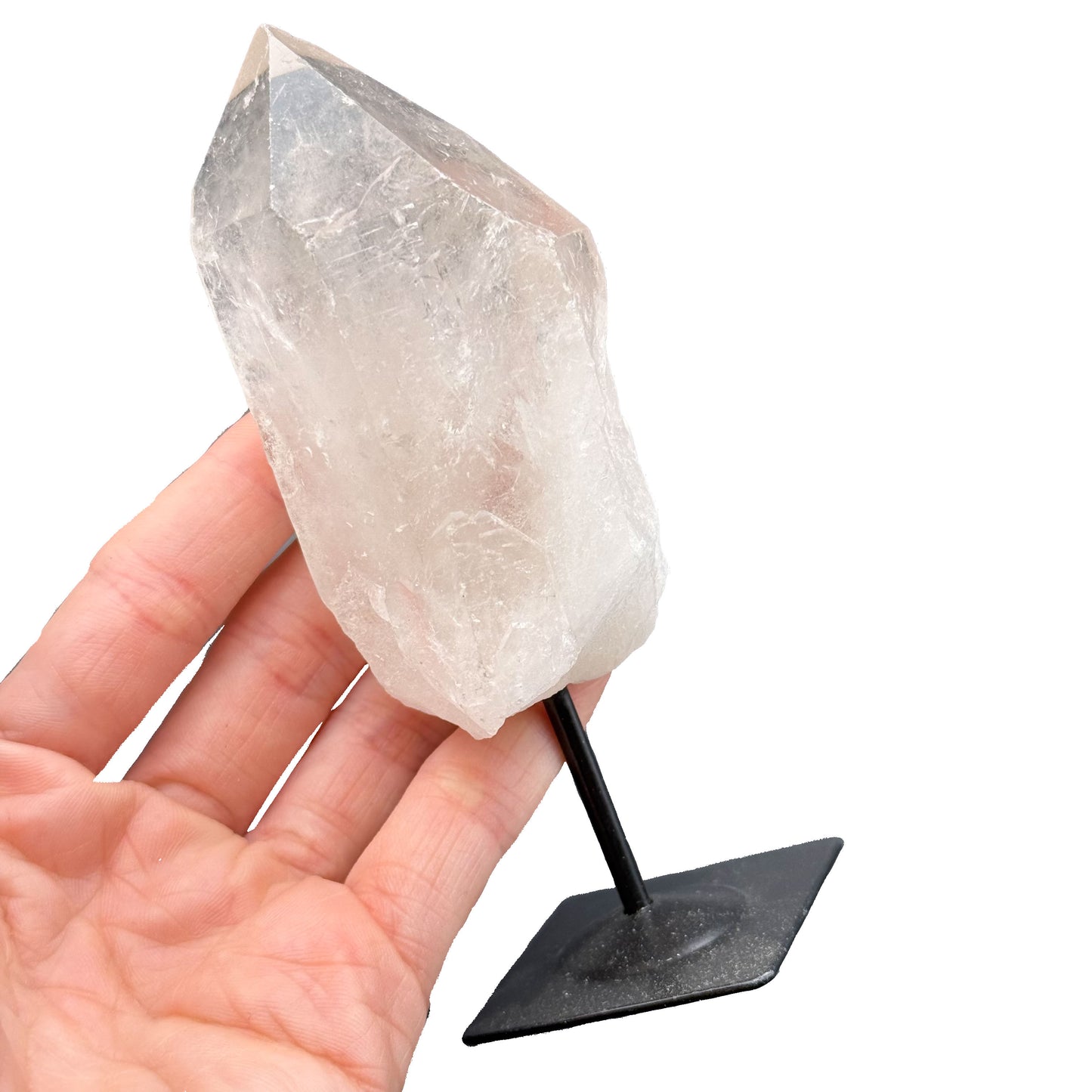 Clear Quartz Points (On stands)