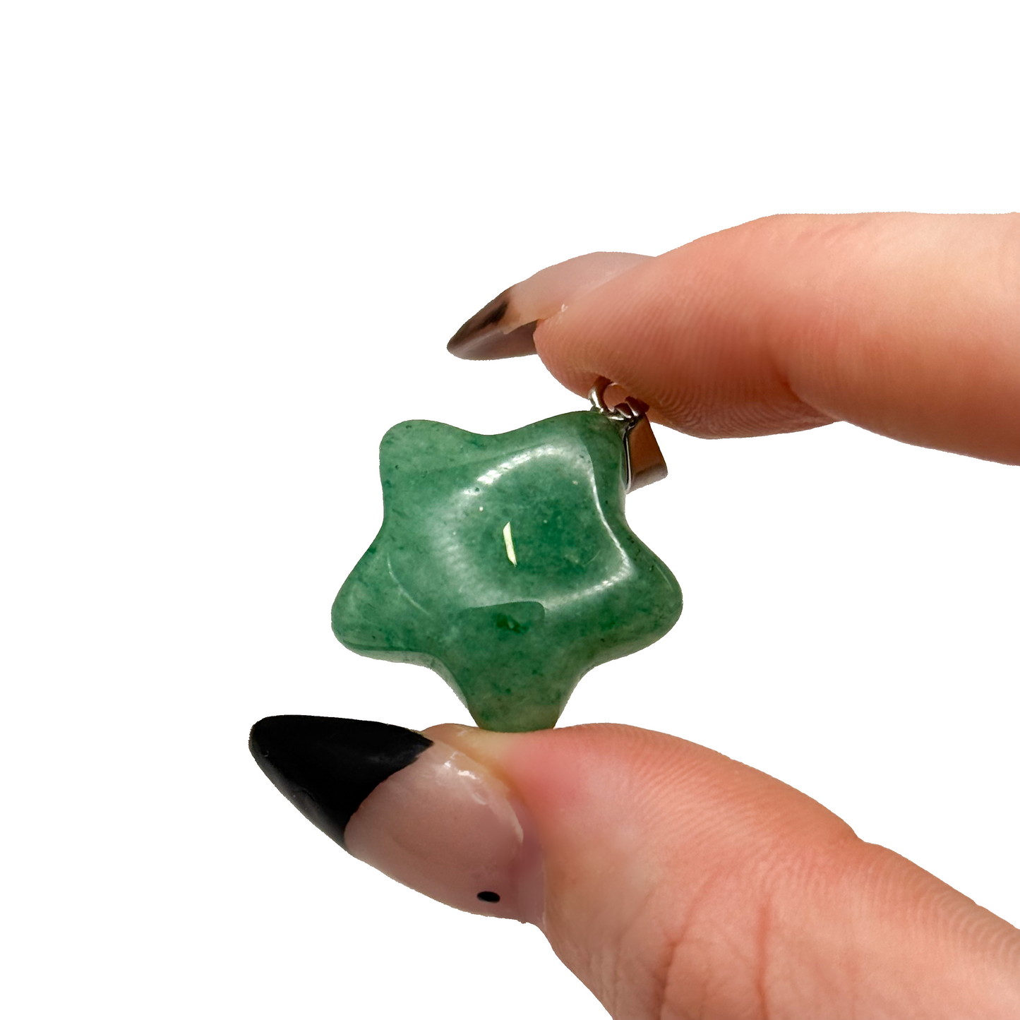 Green Aventurine Star Pendant