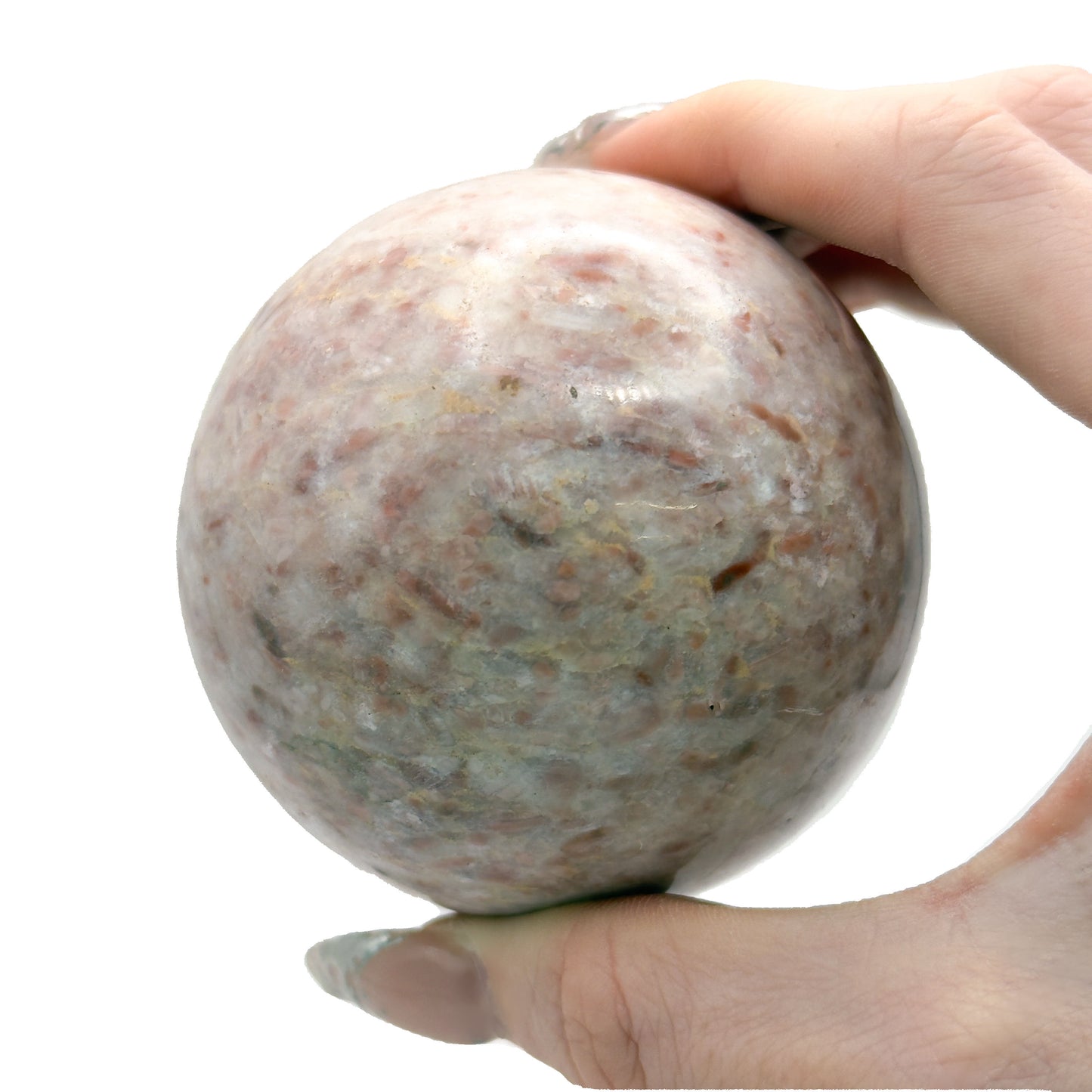 Strawberry Jaspar Spheres
