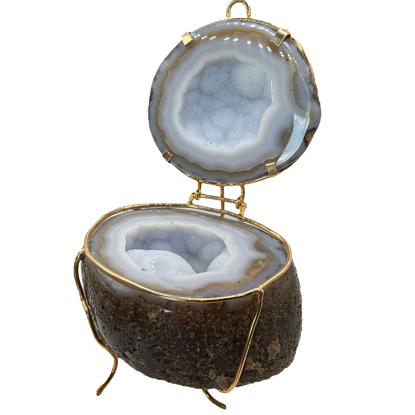 Agate Geode Boxes