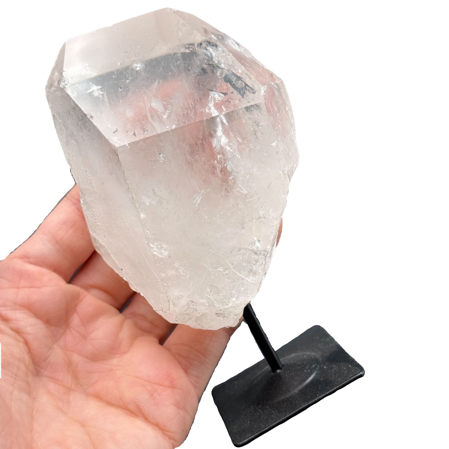Clear Quartz Points (On stands)