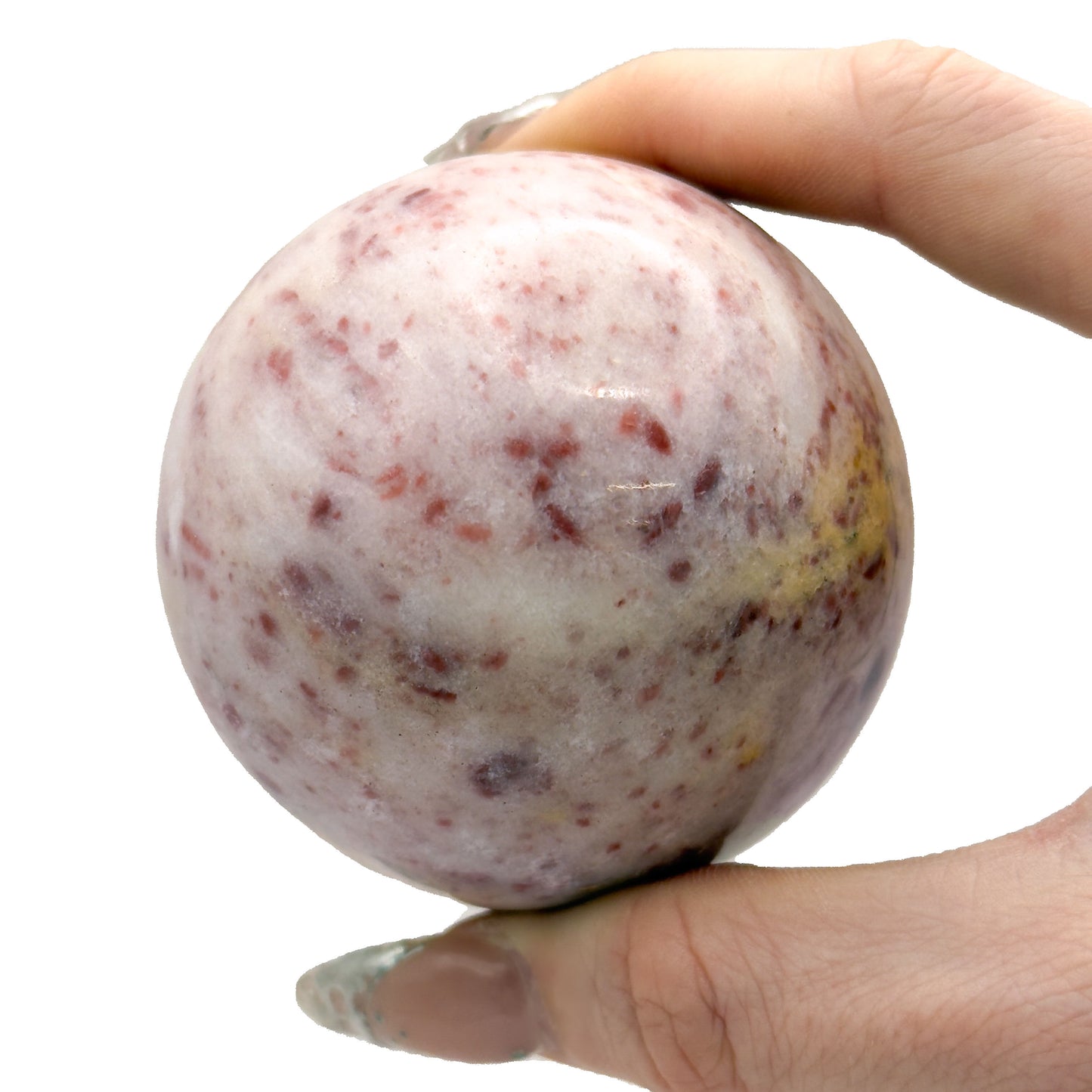 Strawberry Jaspar Spheres