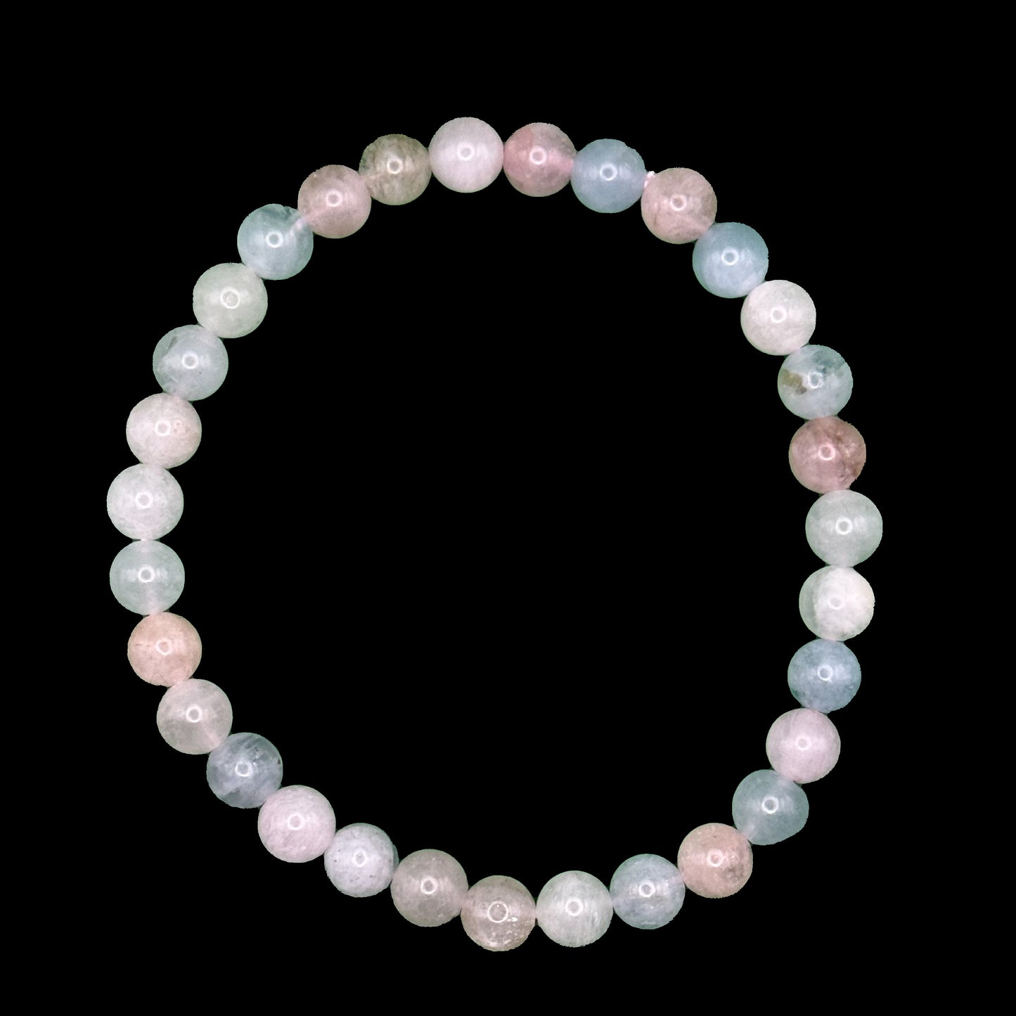 Morganite Bracelet 6mm