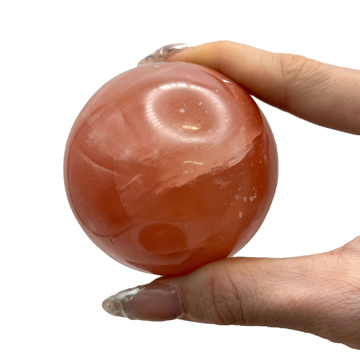 Rose Calcite Spheres