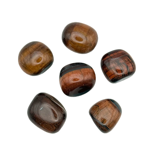 Red Tigers Eye Tumbles