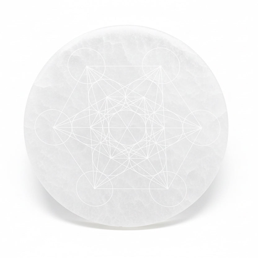 Selenite Metradon Plate