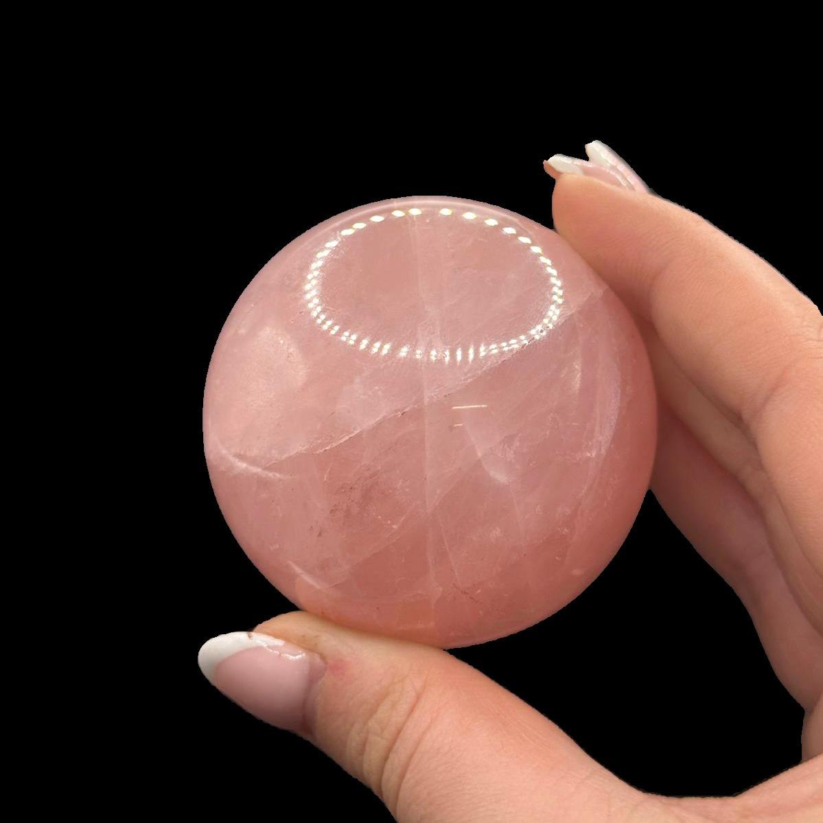 Starlight Rose Quartz Spheres