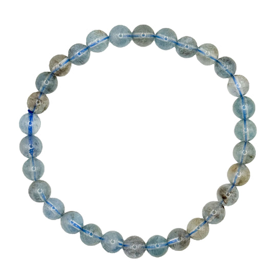 Aquamarine Bracelet 6mm