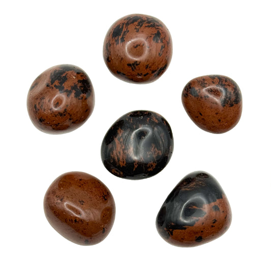 Mahogany Obsidian Tumbles