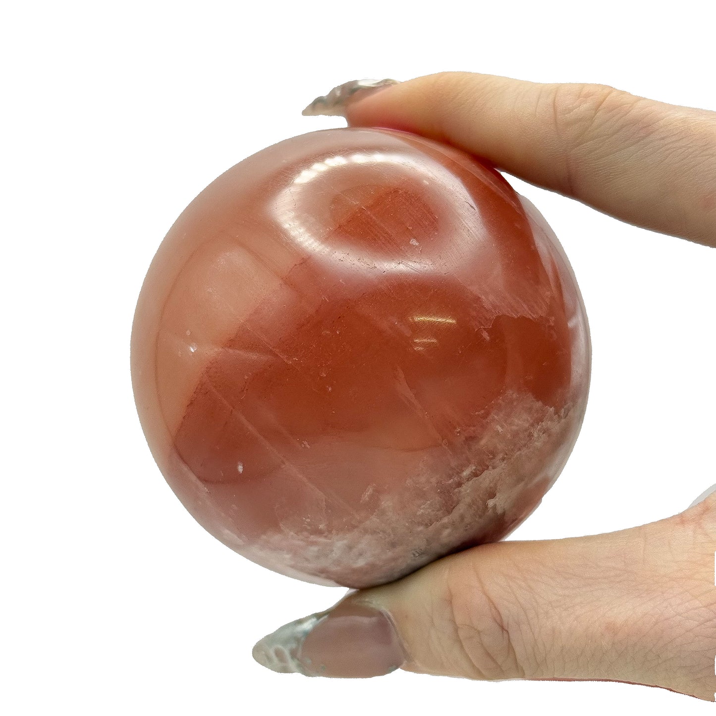 Rose Calcite Spheres