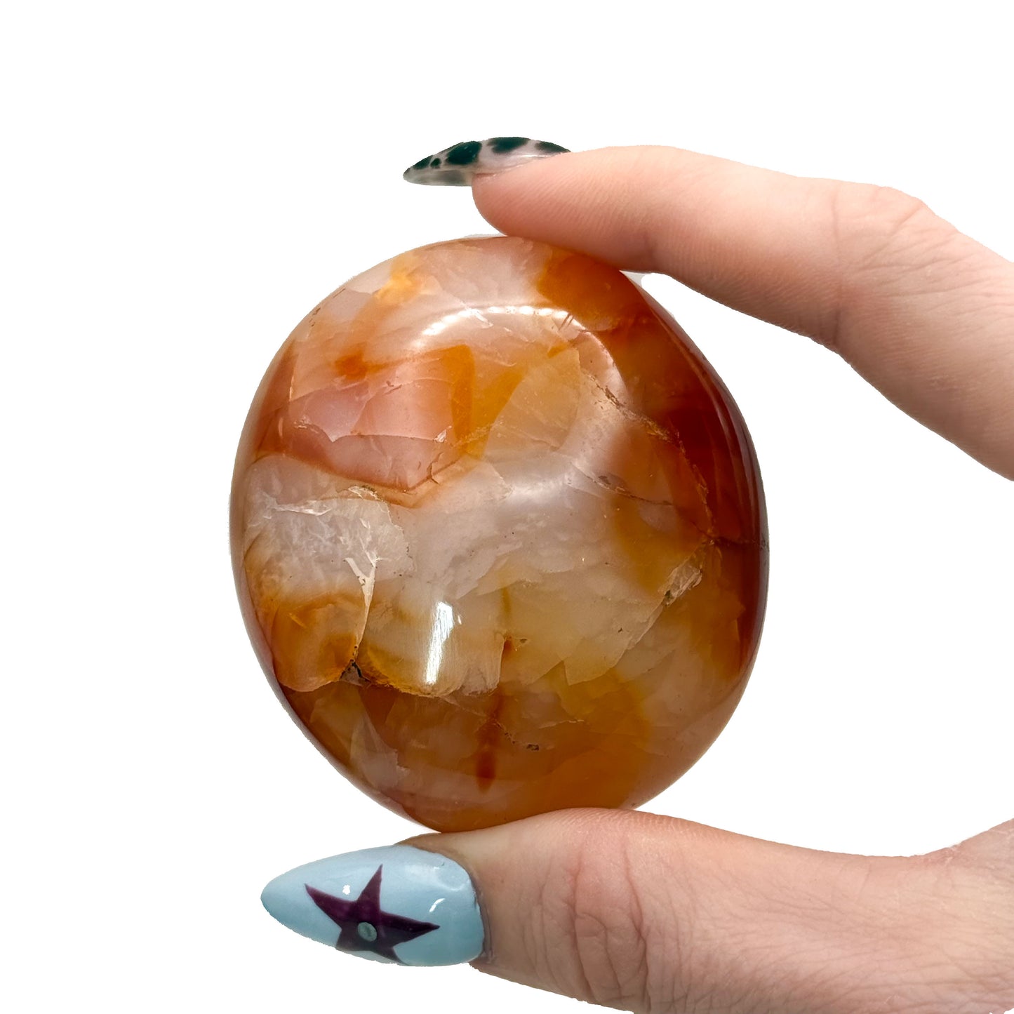 Carnelian Palm Stones