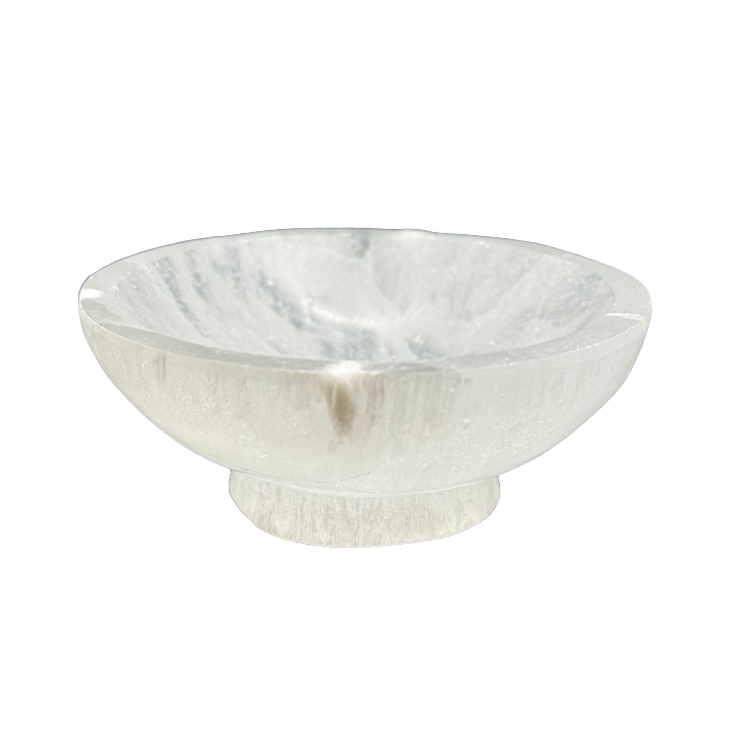 Selenite Round Bowl