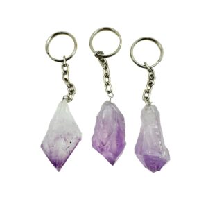 Amethyst Keyring